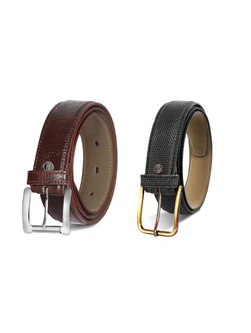 pack of 2 leatherette belt - 19230134 - Very Small Image - 1
