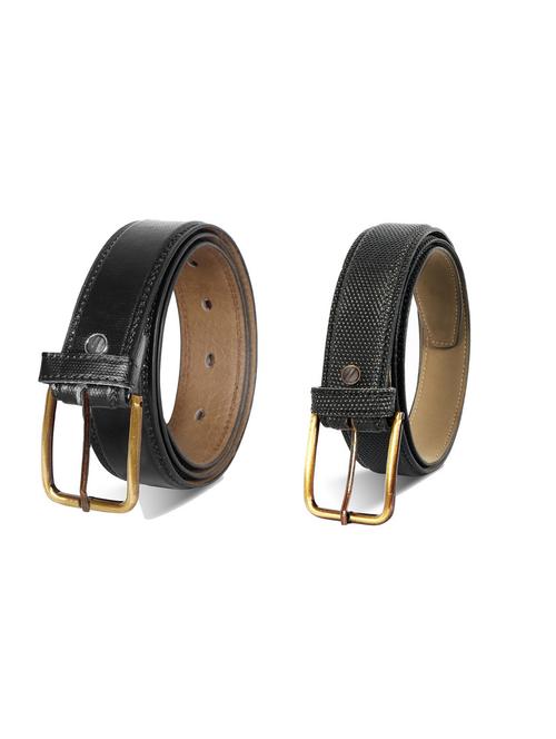 pack of 2 leatherette belt - 19230165 - Very Small Image - 1