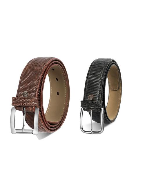 pack of 2 leatherette belt - 19230184 - Very Small Image - 1