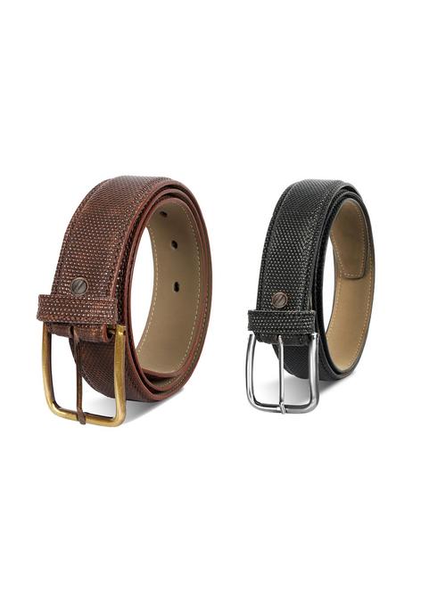 pack of 2 leatherette belt - 19230185 - Very Small Image - 1