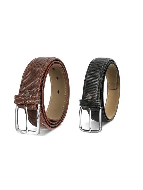 pack of 2 leatherette belt - 19230187 - Very Small Image - 1