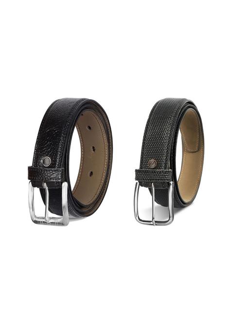 pack of 2 leatherette belt - 19230200 - Very Small Image - 1
