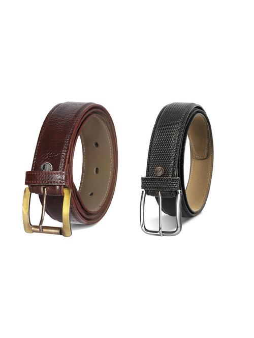 pack of 2 leatherette belt - 19230201 - Very Small Image - 1