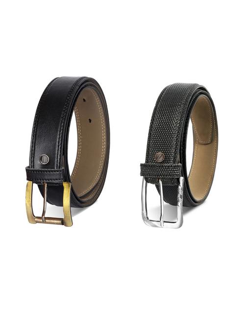 pack of 2 leatherette belts - 19230280 - Very Small Image - 1