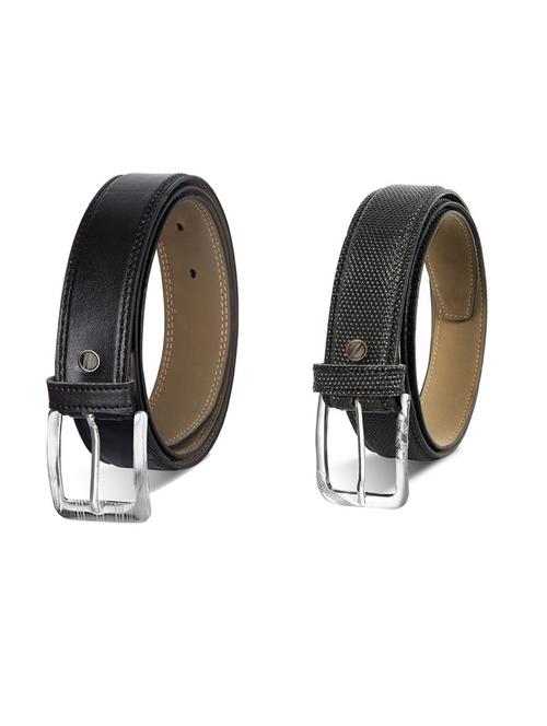 pack of 2 leatherette belts - 19230285 - Very Small Image - 1