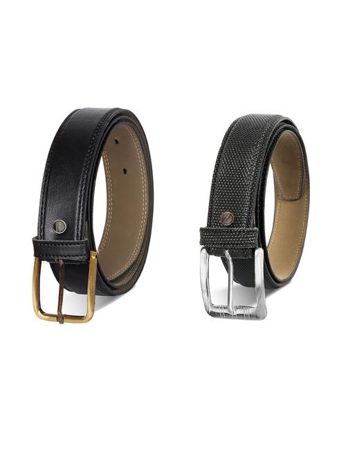 pack of 2 leatherette belts - 19230348 - Very Small Image - 1