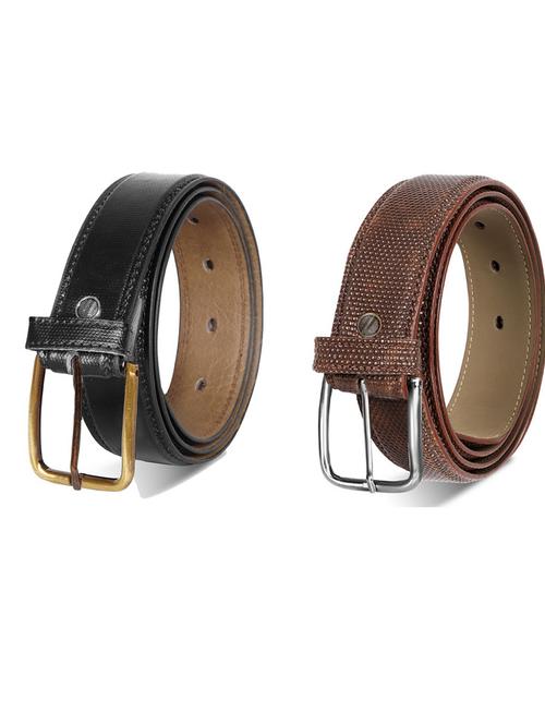 pack of 2 leatherette belts - 19230620 - Very Small Image - 1