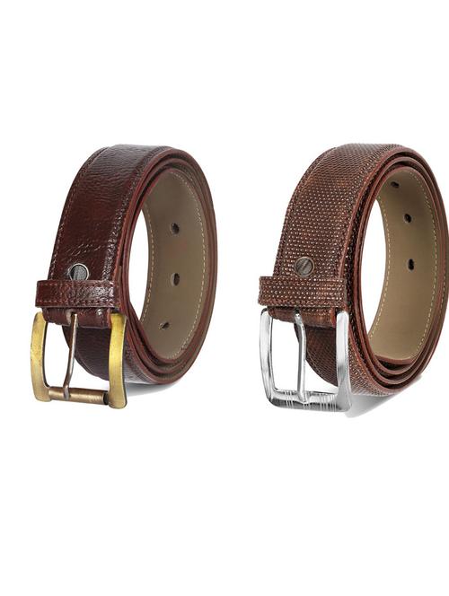 pack of 2 leatherette belts - 19230709 - Very Small Image - 1