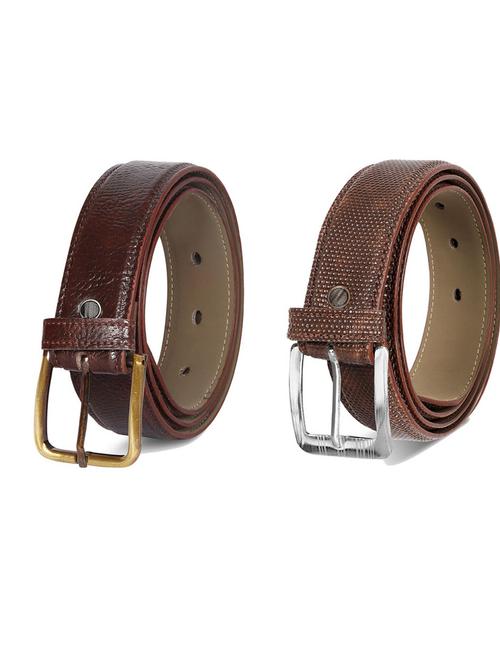 pack of 2 leatherette belts - 19230711 - Very Small Image - 1