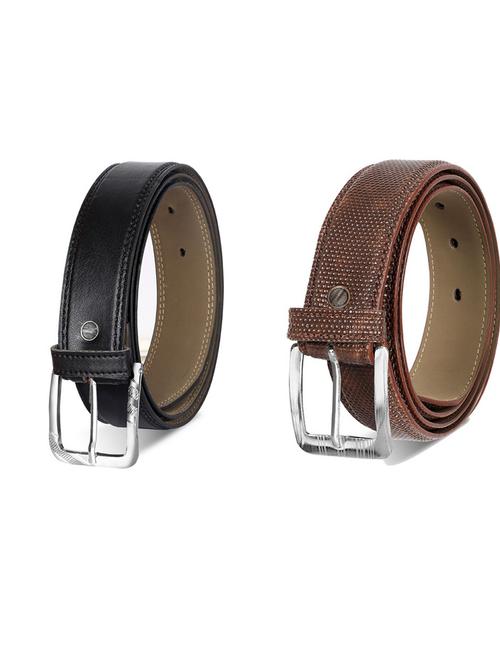 pack of 2 leatherette belts - 19230725 - Very Small Image - 1