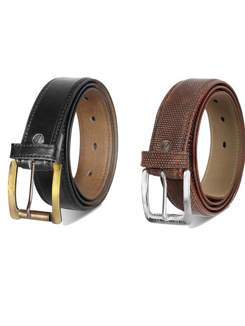 pack of 2 leatherette belts - 19230739 - Very Small Image - 1