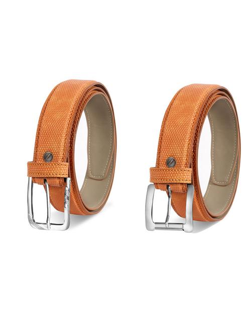 pack of 2 leatherette belts - 19230818 - Very Small Image - 1