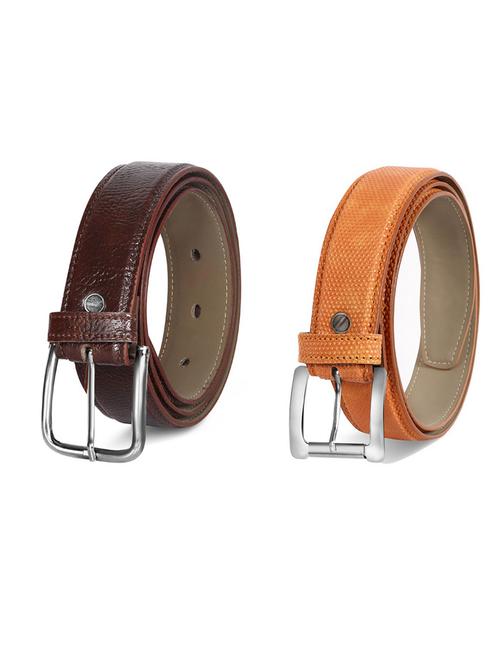 pack of 2 leatherette belts - 19230829 - Very Small Image - 1
