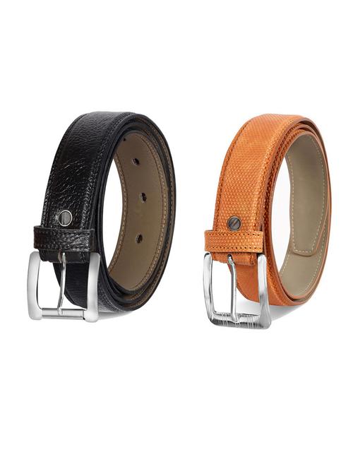 pack of 2 leatherette belts - 19231042 - Very Small Image - 1