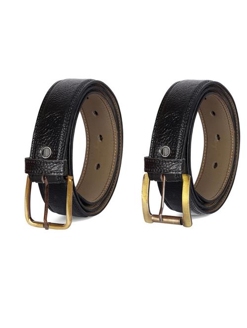 pack of 2 leatherette belts - 19231096 - Very Small Image - 1
