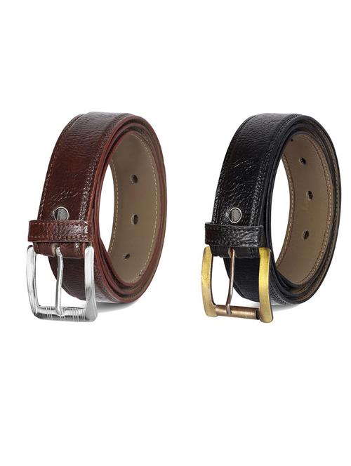 pack of 2 leatherette belts - 19231105 - Very Small Image - 1