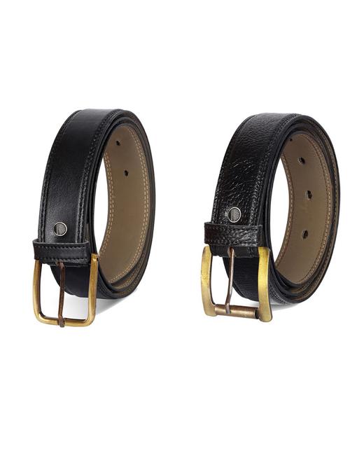 pack of 2 leatherette belts - 19231114 - Very Small Image - 1