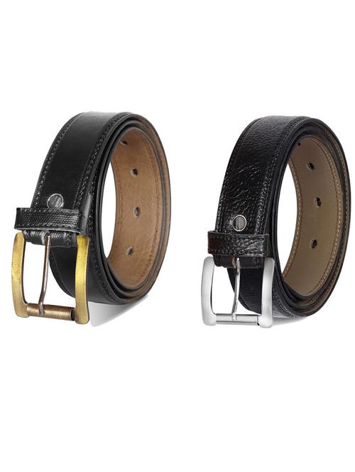 pack of 2 leatherette belts - 19231182 - Very Small Image - 1