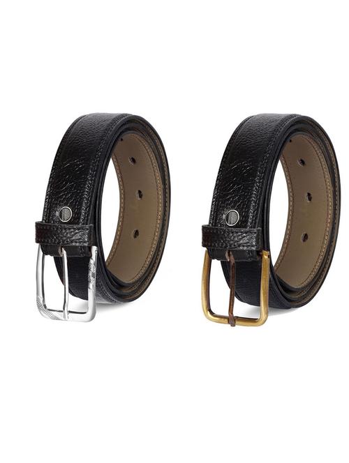 pack of 2 leatherette belts - 19231201 - Very Small Image - 1