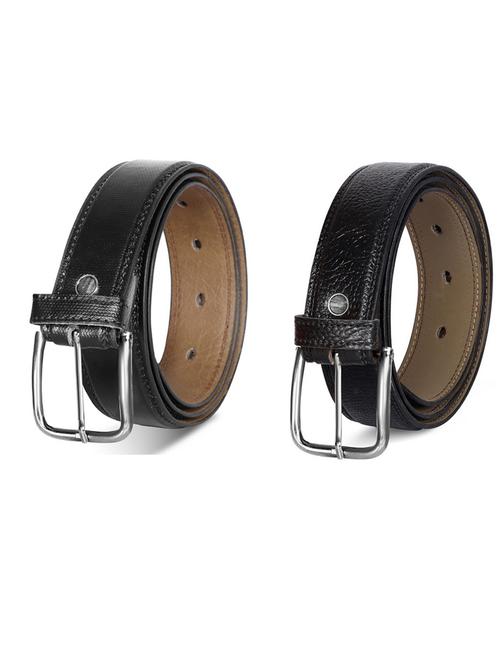 pack of 2 leatherette belts - 19231286 - Very Small Image - 1