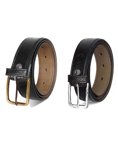pack of 2 leatherette belts - 19231334 - Very Small Image - 1