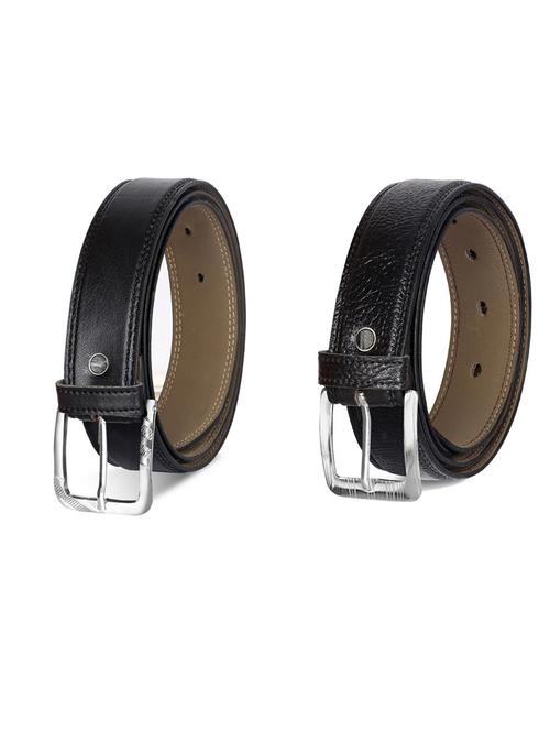pack of 2 leatherette belts - 19231366 - Very Small Image - 1