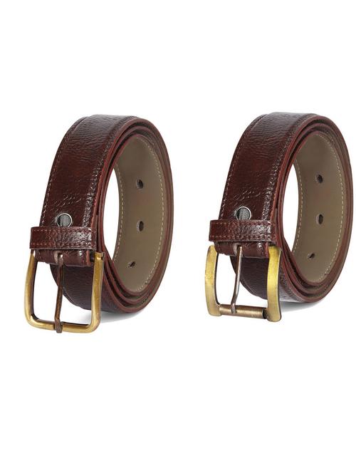 pack of 2 leatherette belts - 19231399 - Very Small Image - 1