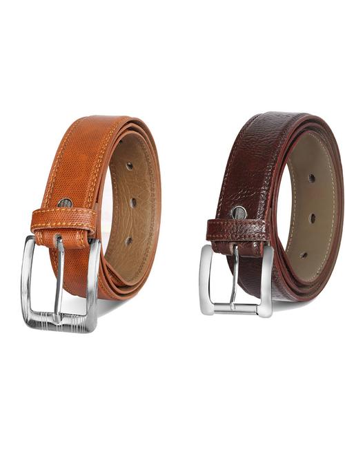 pack of 2 leatherette belt - 19231490 - Very Small Image - 1