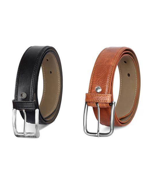 pack of 2 leatherette belt - 19231792 - Very Small Image - 1