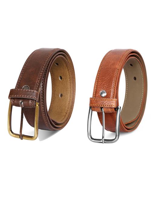 pack of 2 leatherette belt - 19231813 - Very Small Image - 1