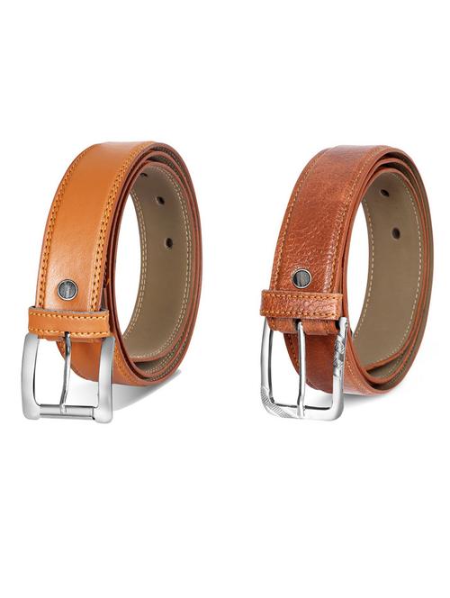 pack of 2 leatherette belt - 19231837 - Very Small Image - 1