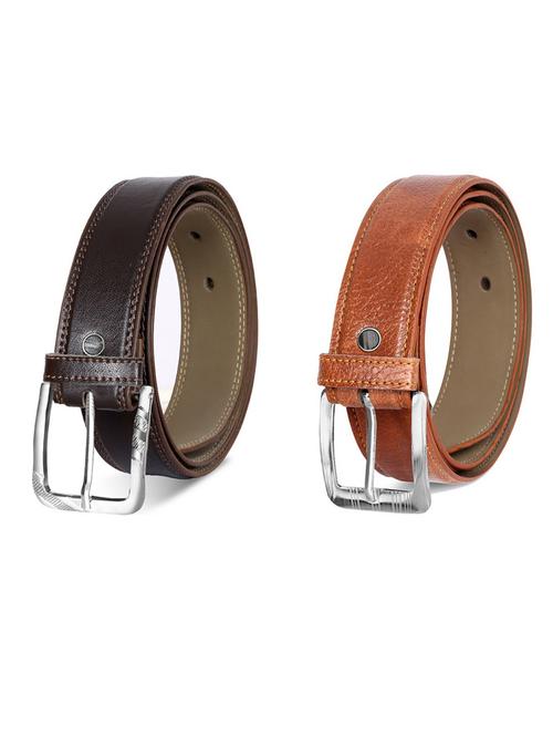pack of 2 leatherette belt - 19231870 - Very Small Image - 1