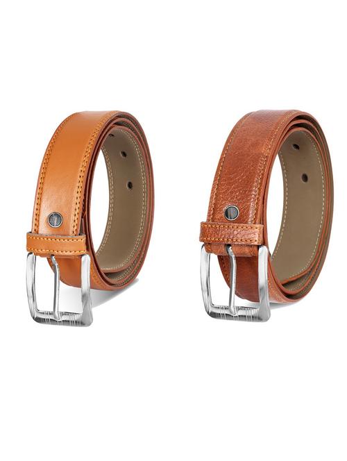 pack of 2 leatherette belt - 19231877 - Very Small Image - 1