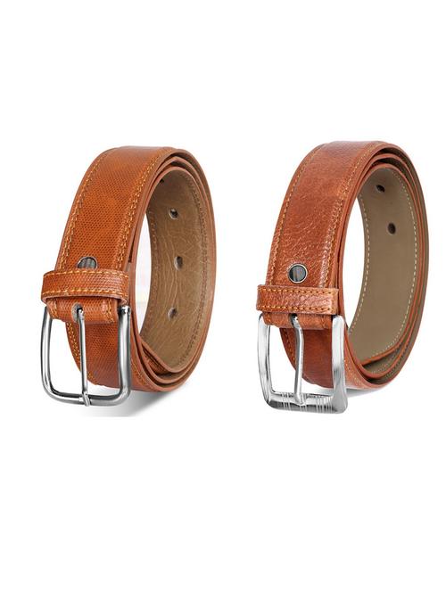 pack of 2 leatherette belt - 19231893 - Very Small Image - 1