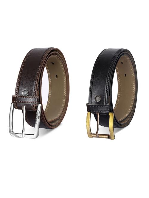 pack of 2 leatherette belt - 19231905 - Very Small Image - 1