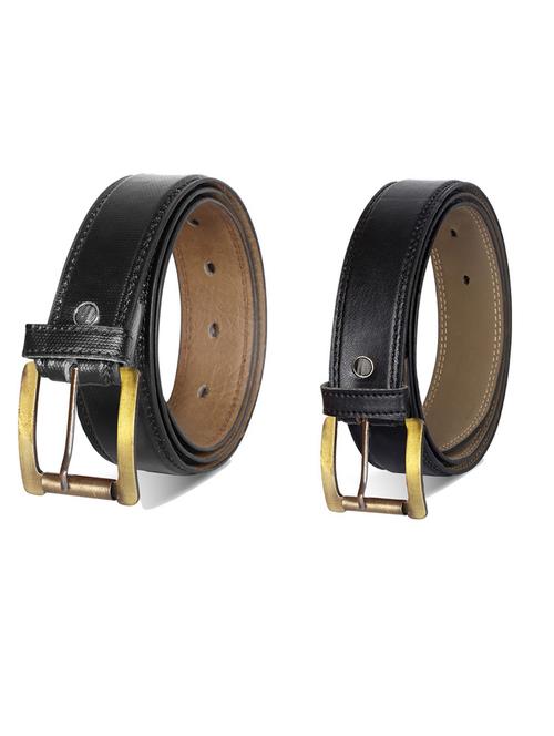 pack of 2 leatherette belt - 19231913 - Very Small Image - 1