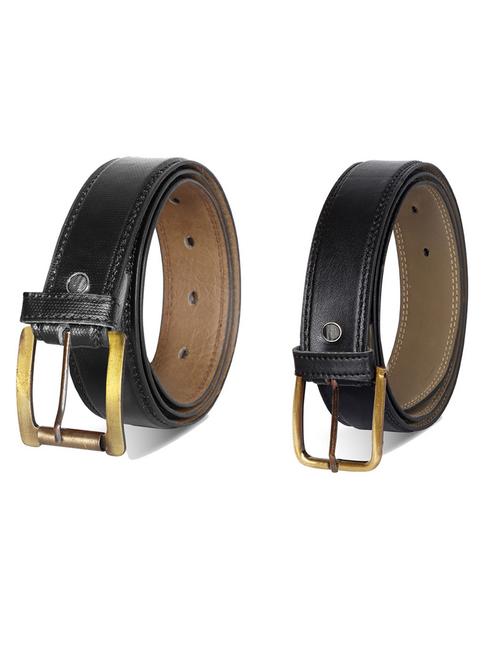 pack of 2 leatherette belt - 19231980 - Very Small Image - 1