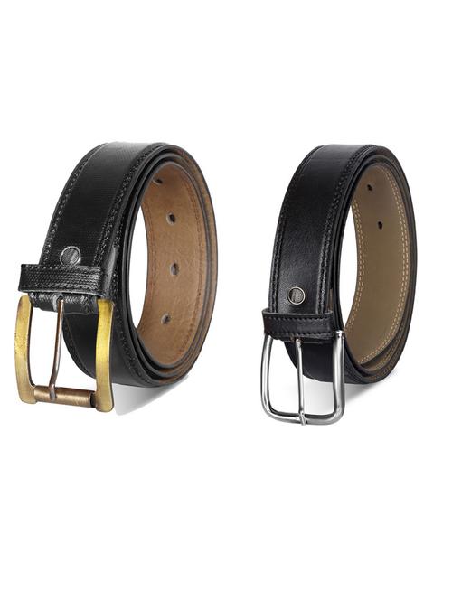 pack of 2 leatherette belt - 19232012 - Very Small Image - 1