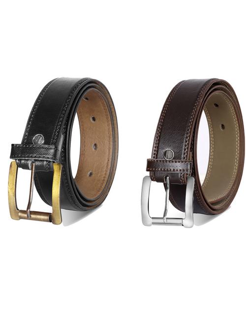 pack of 2 leatherette belt - 19232127 - Very Small Image - 1