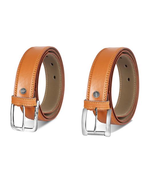 pack of 2 leatherette belt - 19232270 - Very Small Image - 1
