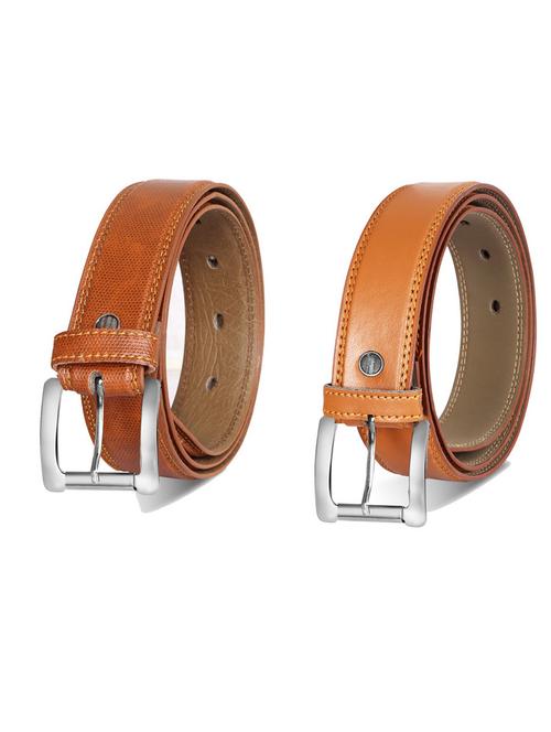 pack of 2 leatherette belt - 19232285 - Very Small Image - 1