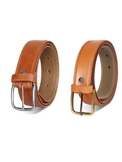 pack of 2 leatherette belt - 19232308 - Very Small Image - 1
