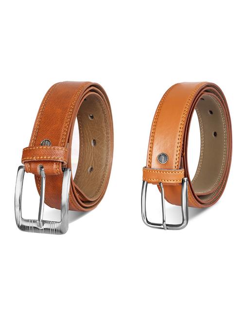 pack of 2 leatherette belt - 19232330 - Very Small Image - 1