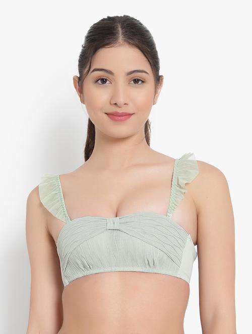green solid t-shirt bra - 19232552 - Very Small Image - 1