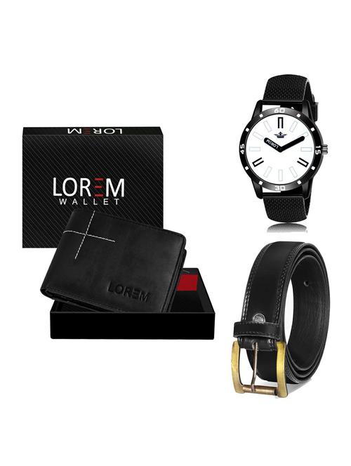 belt, wallet & watch gift combo - 19235393 - Very Small Image - 1