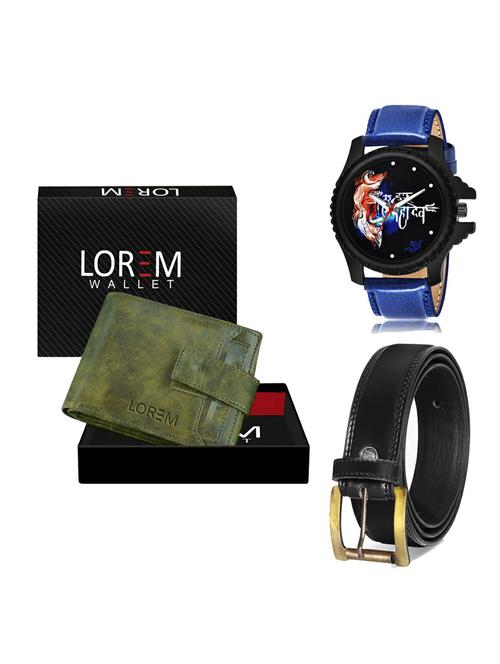 multi colored leatherette gift combo - 19235780 - Very Small Image - 1