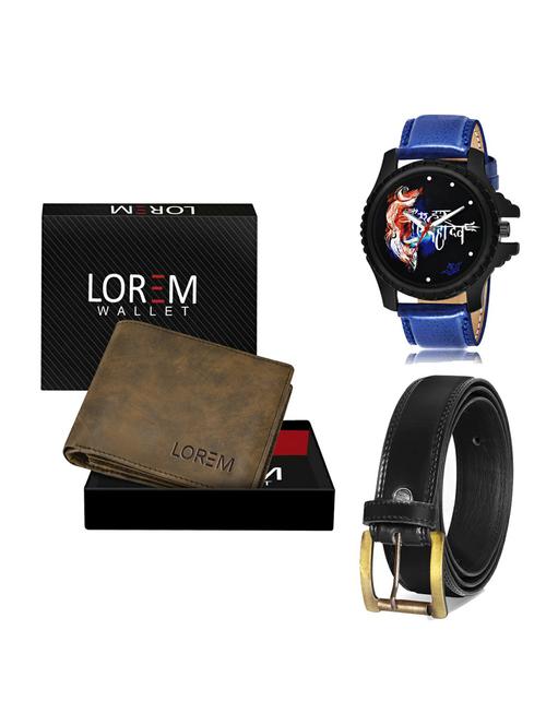 multi colored leatherette gift combo - 19235783 - Very Small Image - 1