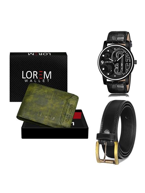multi colored leatherette gift combo - 19235965 - Very Small Image - 1