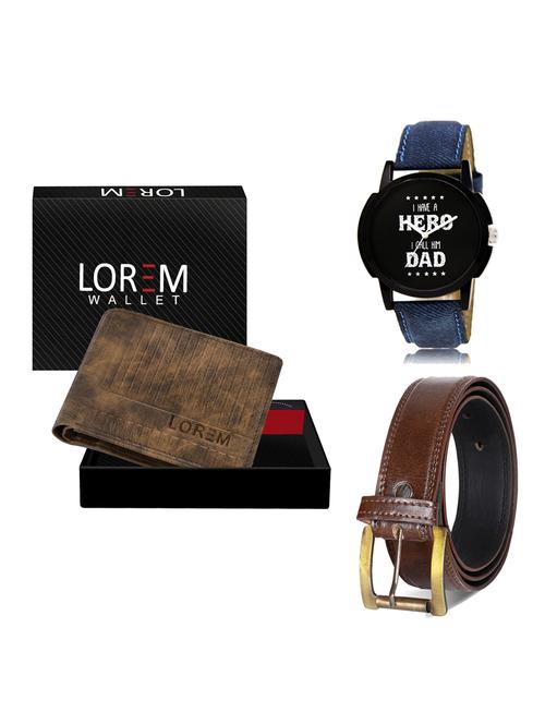 multi colored leatherette gift combo - 19236461 - Very Small Image - 1
