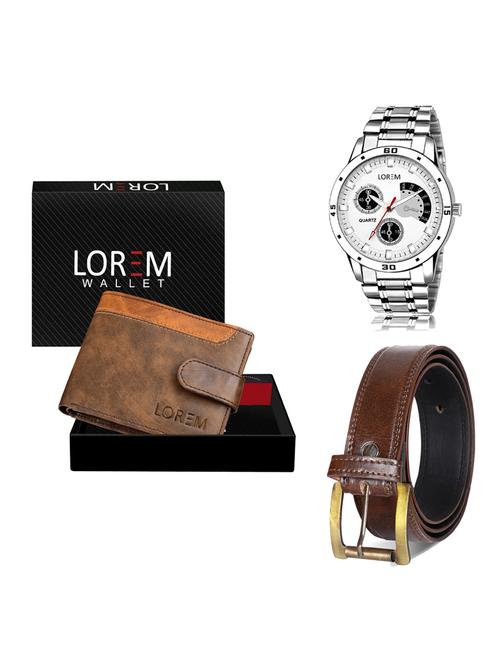 multi colored leatherette gift combo - 19236612 - Very Small Image - 1